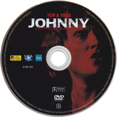 Johnny Hallyday Top à 1972