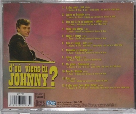 CD D'ou viens tu Johnny ?