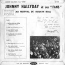 LP 25 cm Johnny Hallyday et ses fans au Festival de rock 'n' roll Vogue LD 543
