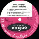 LP 25 cm Tête à tête avec Johnny Vogue LD 549