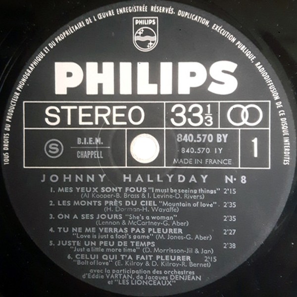LP Hallelujah  Philips 840 570 BY