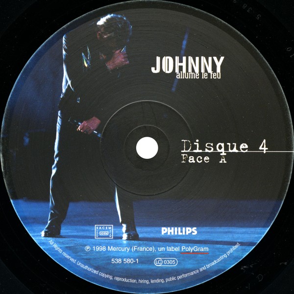 LP Johnny allume le feu Philips 538 294-1