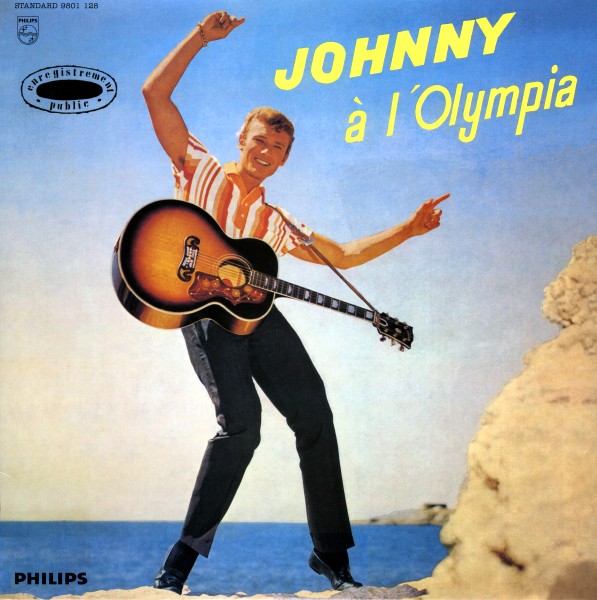 LP couleur Johnny  l'Olympia Universal 980 112-8