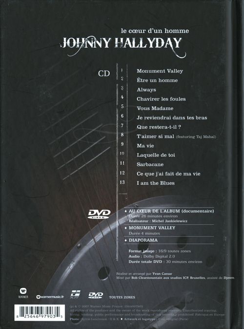 CD DVD Digibook 2564697903-5 Le Coeur D'un Homme