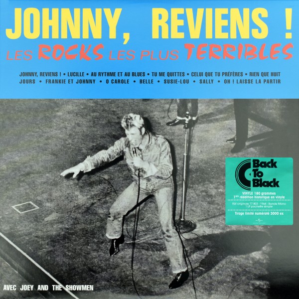 LP Back to black Johnny reviens! Les rocks les plus terribles Universal 531 659-8