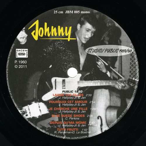 33 T 25 Cm Johnny Studio Public 1959/60 Juke Box JBM 005