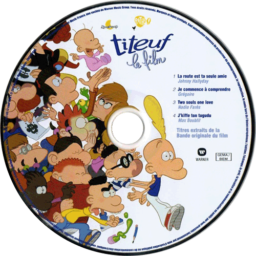 CD Titeuf le film - Exclusifité Carrefour