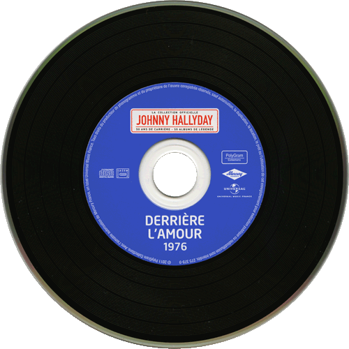 Collection Johnny Hallyday 1976 Derrire L'amour 275379-9