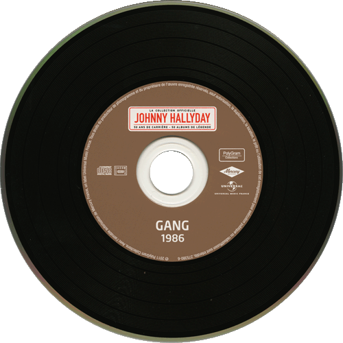 Collection Johnny Hallyday 1986 Gang  275380-6