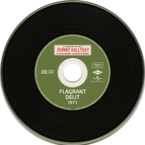 Collection Johnny Hallyday 1971 Flagrant Dlit  275380-7