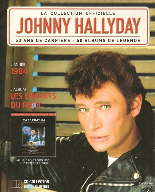 Collection Johnny Hallyday 1984 Les enfants du rock 276422-3
