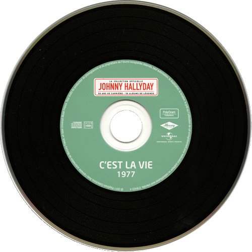 Collection Johnny Hallyday 1977 C'est la vie 276422-4