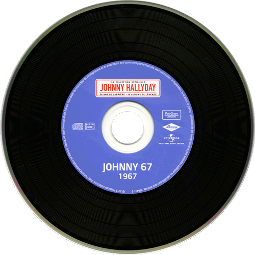 Collection Johnny Hallyday 1967 Johnny 67 276431-5