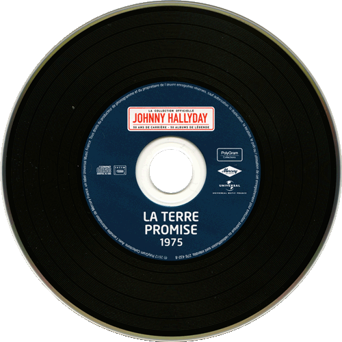 Collection Johnny Hallyday 1975 La terre promise 276432-8