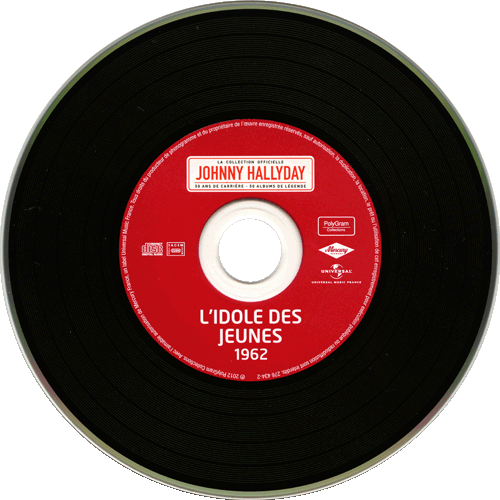 Collection Johnny Hallyday 1962 L'idole des jeunes  276434-2