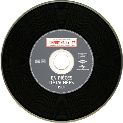 Collection Johnny Hallyday 1981 En pices dtaches  276434-8