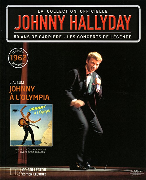 Collection Johnny Hallyday - Johnny A L'Olympia 1962 372 447-6
