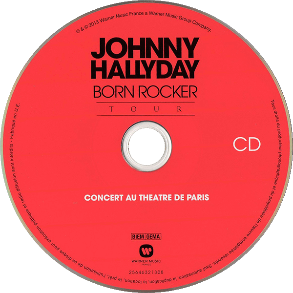 CD DVD Warner 25646321308 Born rocker tour