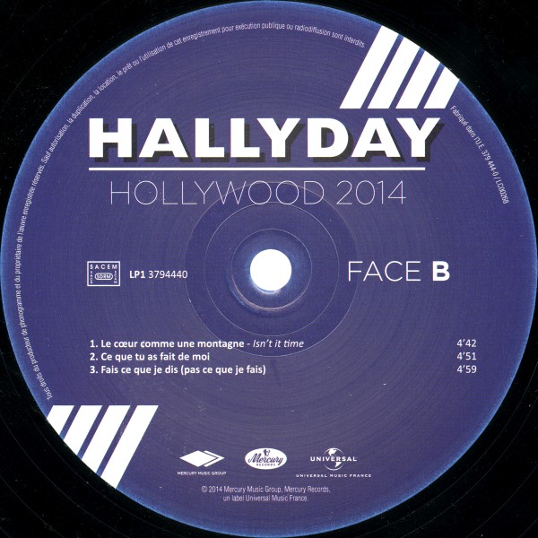 LP Back to black Hollywood 2014 Universal 379 443-9