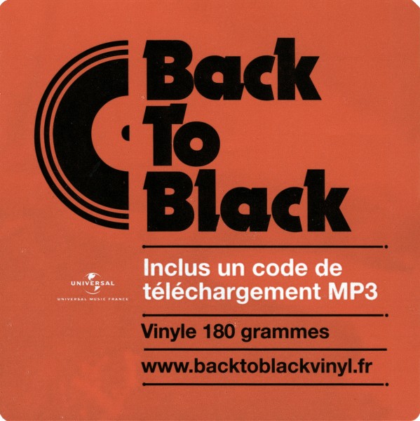 LP Back to black Le pénitencier Universal 537 910-7