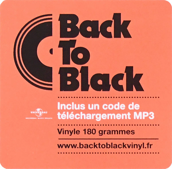 LP Back to black Lorada Universal 537912-7