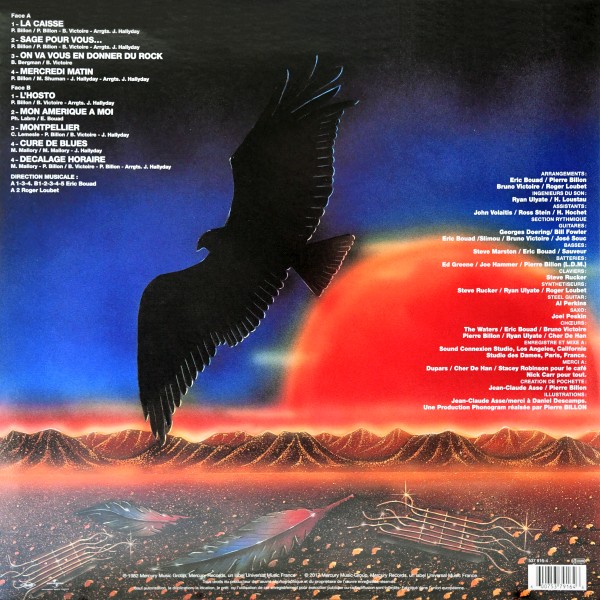 LP Back to black Quelque part un aigle Universal 537916-4