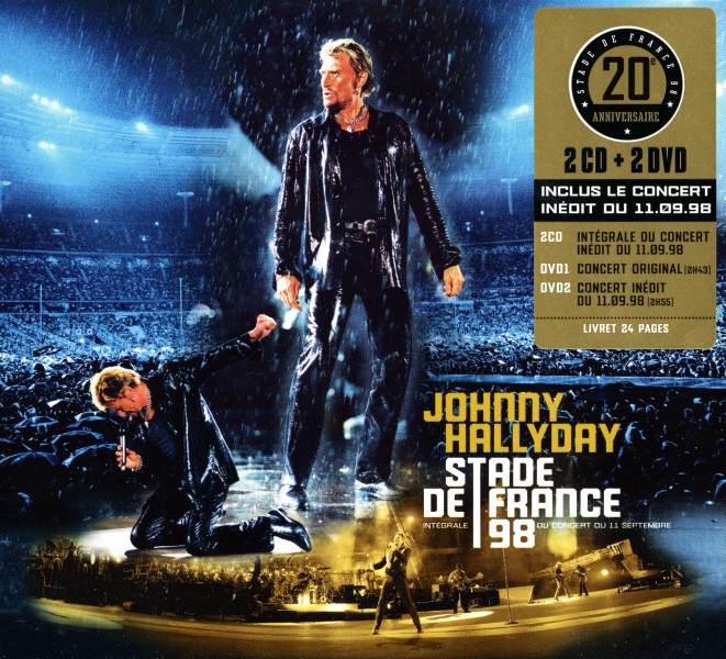 CD-DVD Universal  Stade de France 98 Intégrale du concert du 11 septembre 538 5259