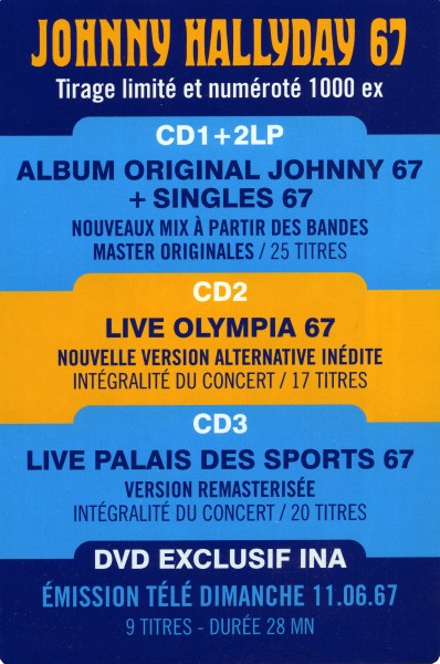 LP-CD-DVD Johnny 67 Universal 538 1633