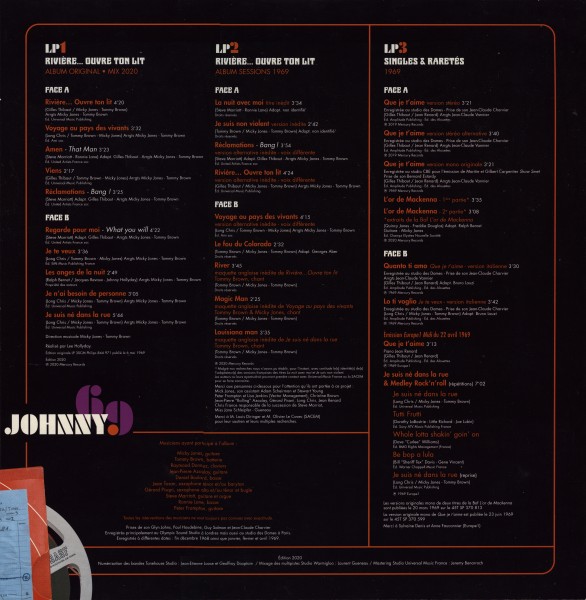 LP Johnny 69 Rivière... ouvre ton lit Universal 539 0666