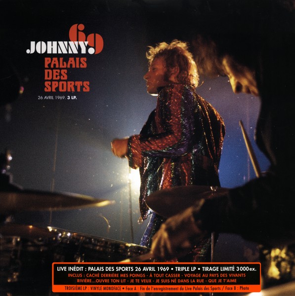 LP Johnny 69 Palais des Sports 26 avril 1969 Universal 539 0667