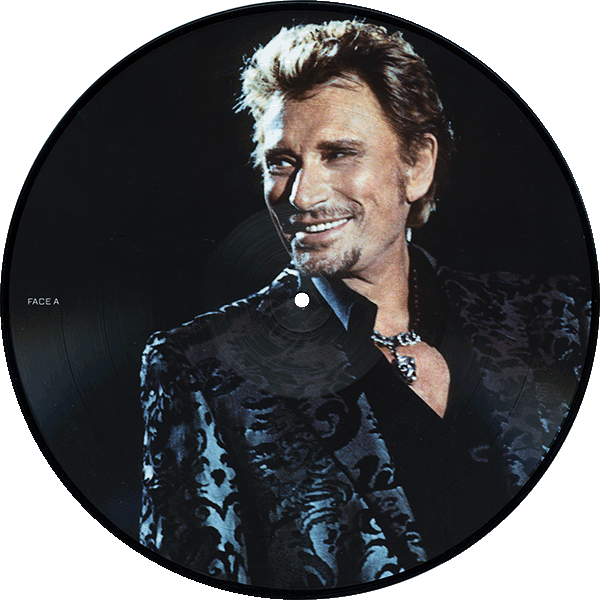 Johnny Hallyday - LP Pic Happy birthday live Universal 089 4531