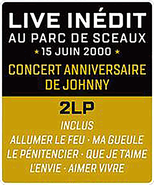 LP Happy birthday live Parc de Sceaux 15-06-2000 Universal 089 4528