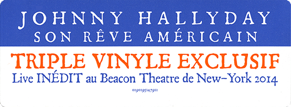 LP Live Au Beacon Theatre de New York 2014  Warner 0190295247911