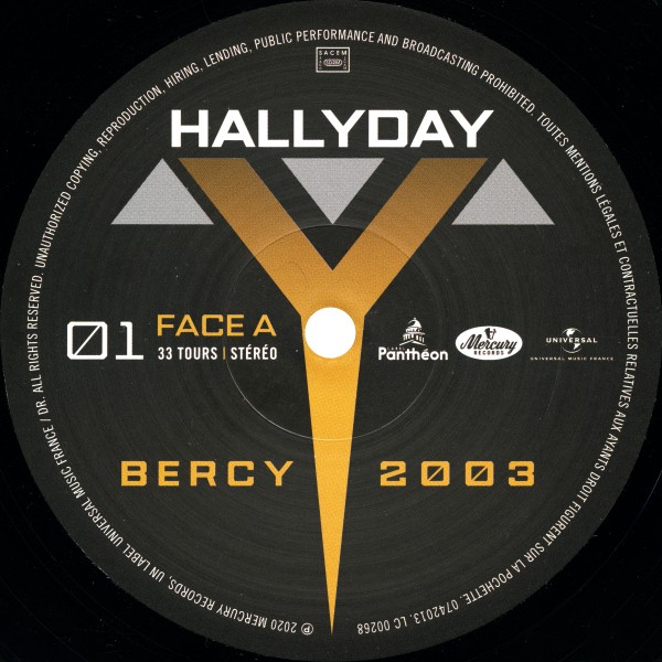 LP Bercy 2003 Universal 0742012