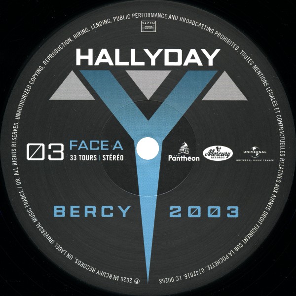 LP Bercy 2003 Universal 0742012
