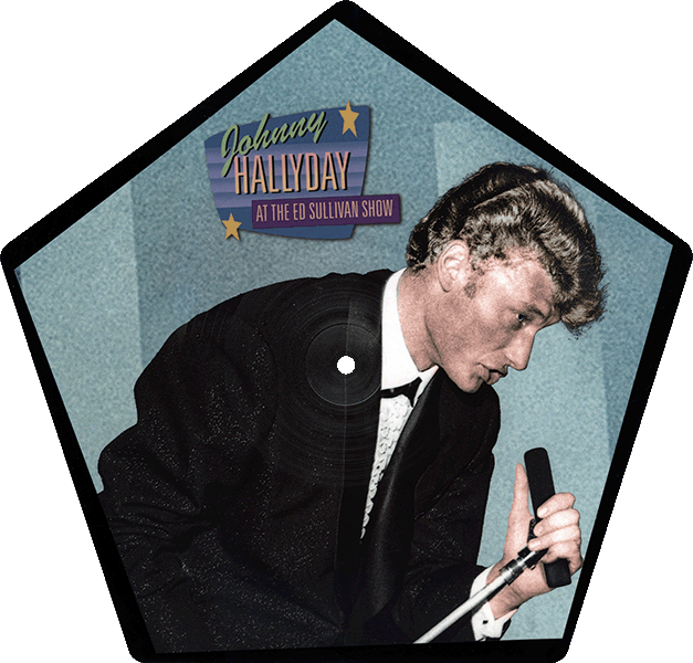 SP Picture disc Johnny Hallyday At The Ed Sullivan Show Culture Factory 700477 833572