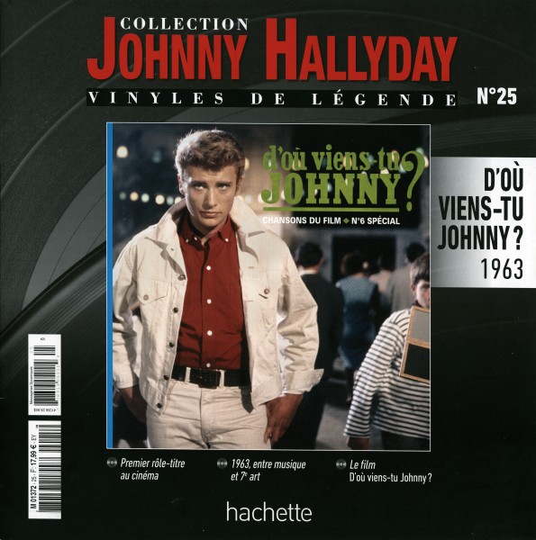 LP D'o viens-tu Johnny  Hachette M 0 1372 - 25 - F