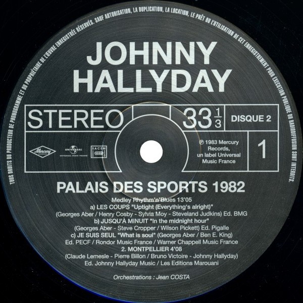 LP Palais des Sports 1982  Hachette M 0 1372 - 72 - F