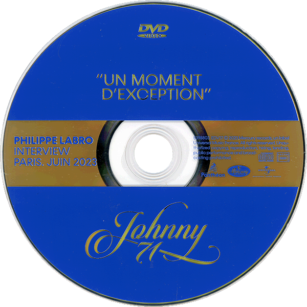 Livre-disque Johnny 71  Universal 539 8795