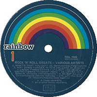 LP Philips RDL 1545 Rock 'n' roll greats 