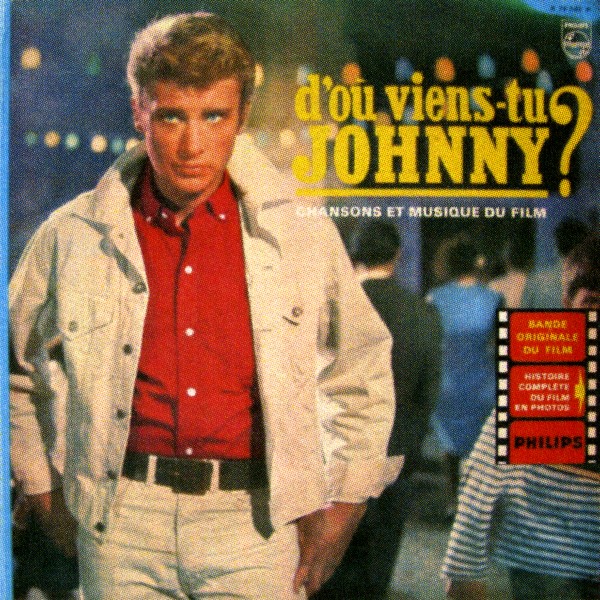LP 25 cm Philips B 76245 R D'ou viens-tu Johnny