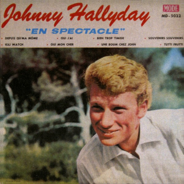 LP Vogue MD-5022 Johnny Hallyday en spectacle