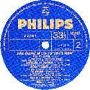 LP 25 cm Philips D'ou viens-tu Johnny? B 76245 R