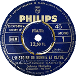 SP Philips 370489 L'histoire De Bonnie And Clyde