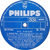 ;LP Philips BL 77710        Hit Parade