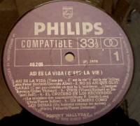 LP Philips 40205 Asi Es La Vida