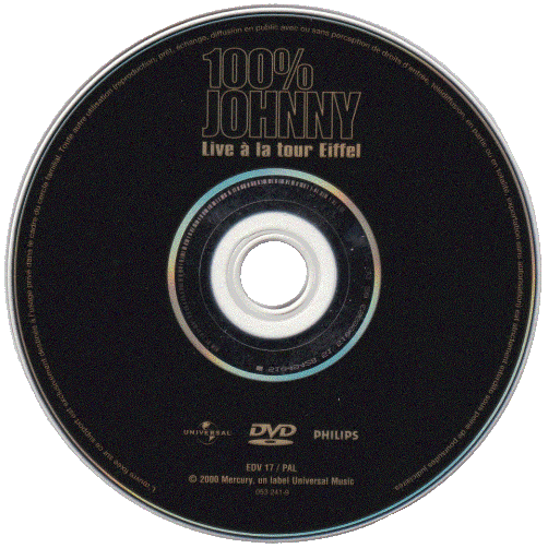 100% Johnny : Live  la Tour Eiffel