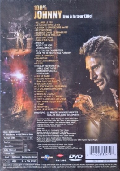 100% Johnny : Live à la Tour Eiffel