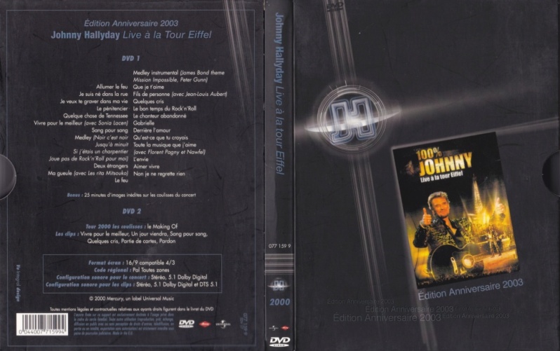 100% Johnny : Live à la Tour Eiffel