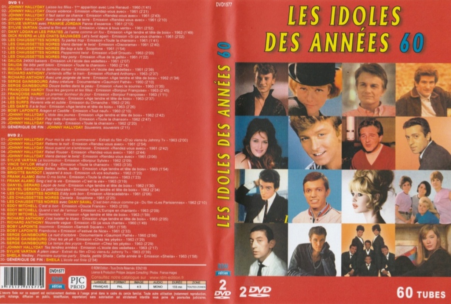 Les Idoles des Annes 60